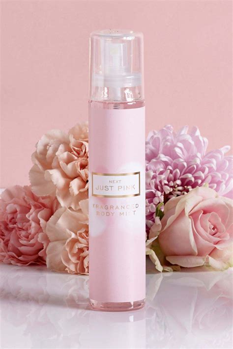 next just pink body mist